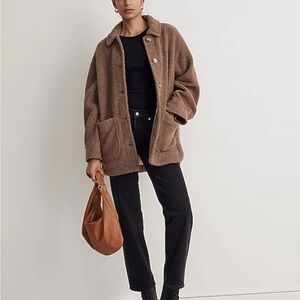 Madewell Teddy Shirt Jacket